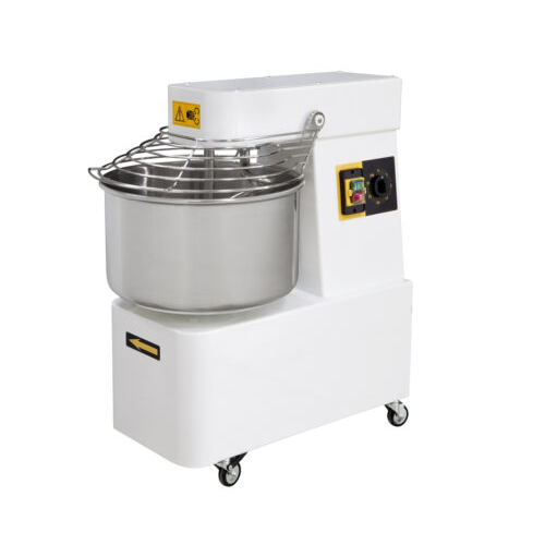 48kg/h Spiraalne taignasegamismasin fikseeritud taignasegamisanumaga, 2 kiirust - 16 L Prismafood, 400V/750W, 385x670x725mm