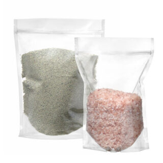 0.75L Pakkimiskotid 100 tk Läbipaistvad püstiseisvad kotid 750 mL 100 tk, 100tk., 160x80x270mm