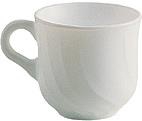 250ml Ebro tass alustassiga komplektis 6 tk