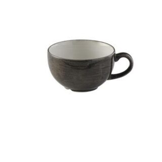 227ml Stonecast Patina Iron Black cappuccino tass