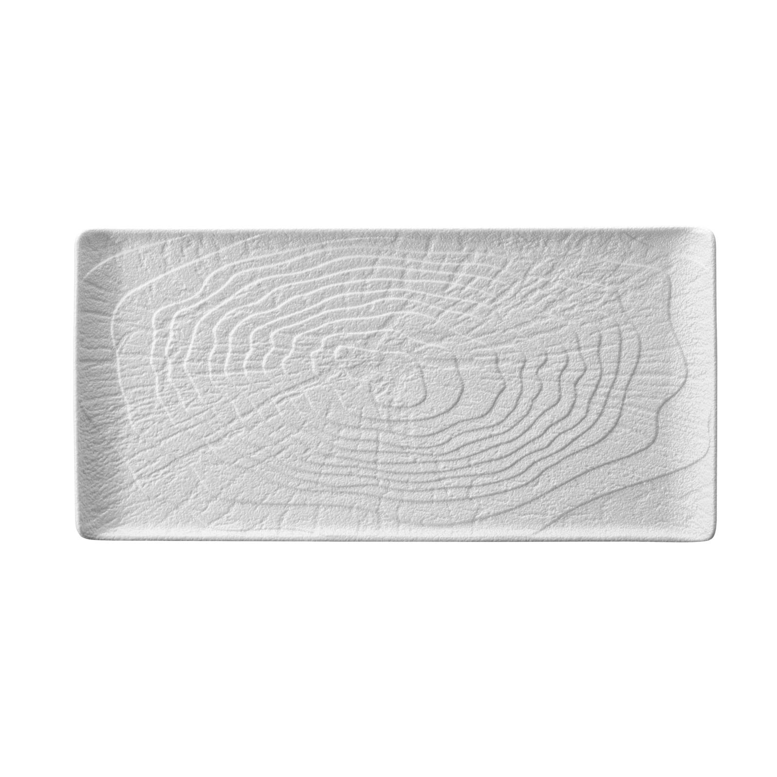 Nordic - rectangular plate 33.5x20.5x1.6cm in white