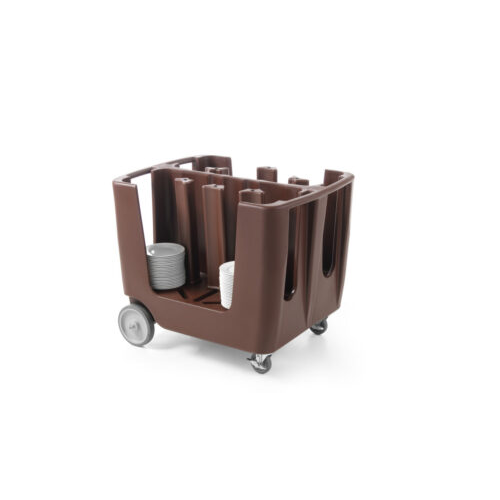 930x720x785mm Käru taldrikute transportimiseks
