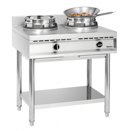 Wok cooker 2 burners