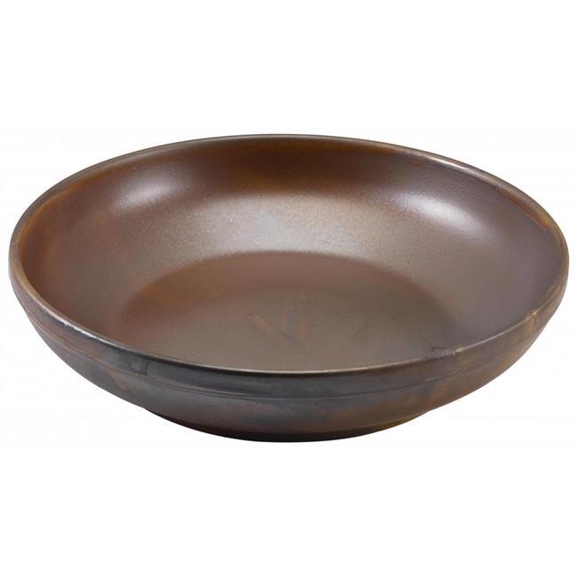 275mm Rustic Copper Diverse coupe bowl