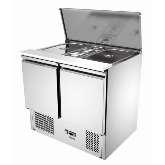 5x1/6GN Pizza Saladette 900T2