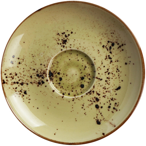 160mm Oliivist cappuccino taldrik