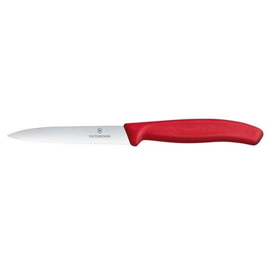 10cm Victorinox Swiss Classic sakiline köögivilja nuga punane