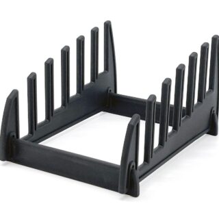 Lõikelaudade hoidik, HENDI, Must, 320x230x(H)160mm