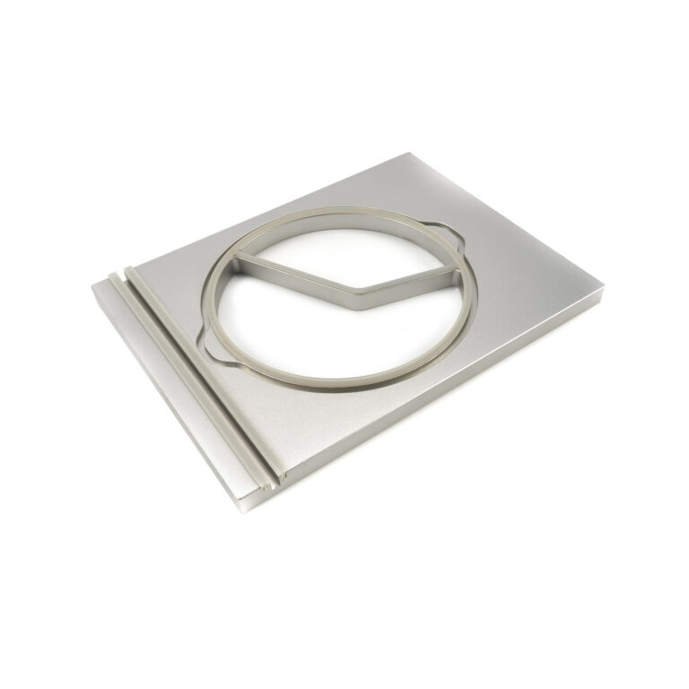 Pearl Round Tray ? 220 mm - Medium - 2 Compartments