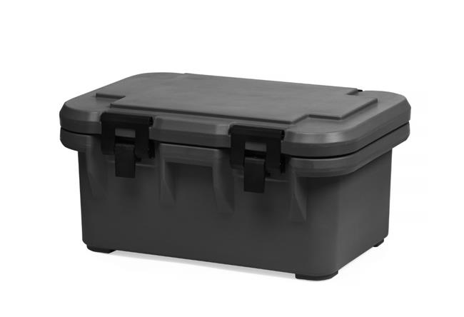 Isoleeritud toitlustuskonteiner GN 1/1 - 200, pealtlaetav, AmerBox, GN 1/1, must, 635x430x(K)310mm