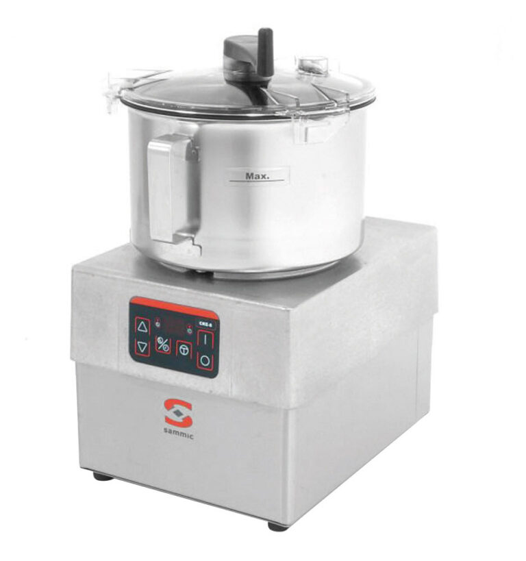 Lõikur-emulgaator KE-8V elektroonilise graafilise paneeliga, Sammic, 230V/3000W, 286x387x517mm
