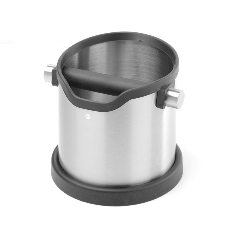 Kohvipaksukarp knock box ümmargune 153x185x(H)165mm
