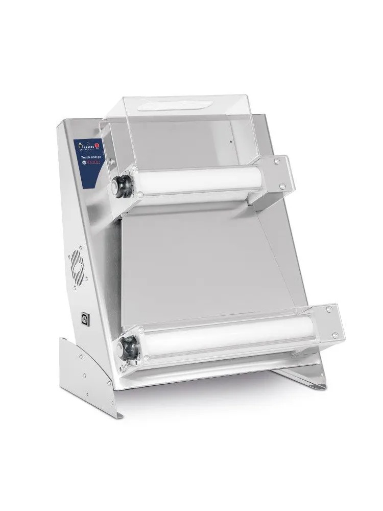 Hendi taignarullimismasin „Touch and Go” 400 koos kahe paari rullidega, Prismafood, taignaportsjoni kaal 0,22-0,90 kg, 230V/250W, 585x435x715mm