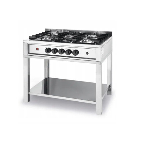 Gaasipliit 5 põletiga, avatud moodul 14,3kW  KitchenLine
