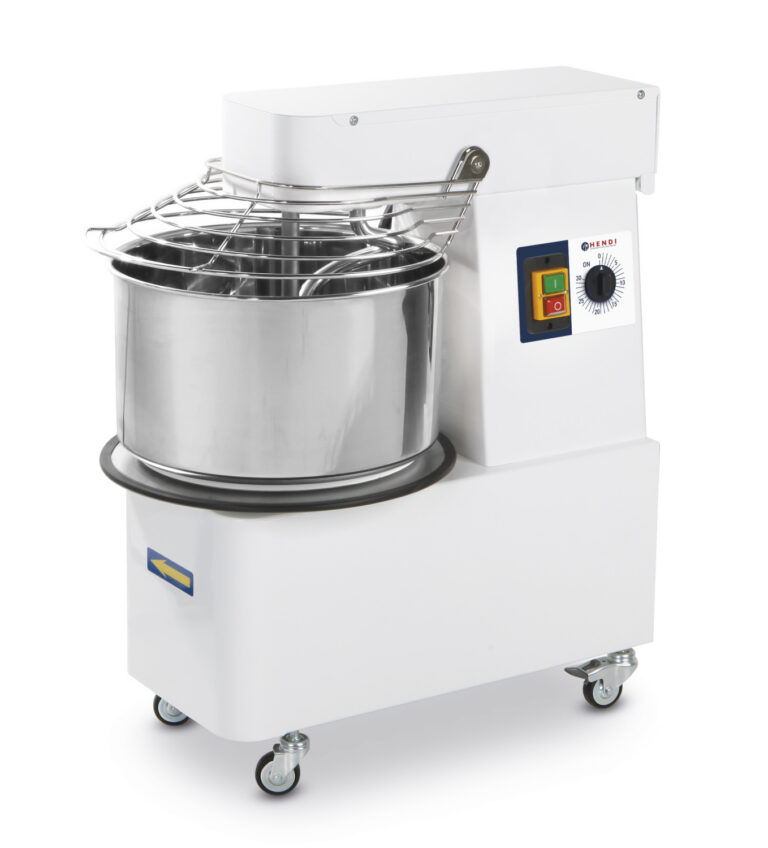 112kg/h Spiraalne taignasegamismasin fikseeritud taignasegamisanumaga - 41 L Prismafood, 480x820x850mm