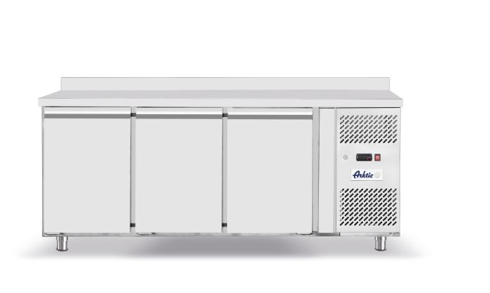 420L Külmlaud ProfiLine 700 - 3 uksega, agregaadi asukoht küljeL Arktic, GN1/1, 230V/400W, 1795x700x(H)850mm