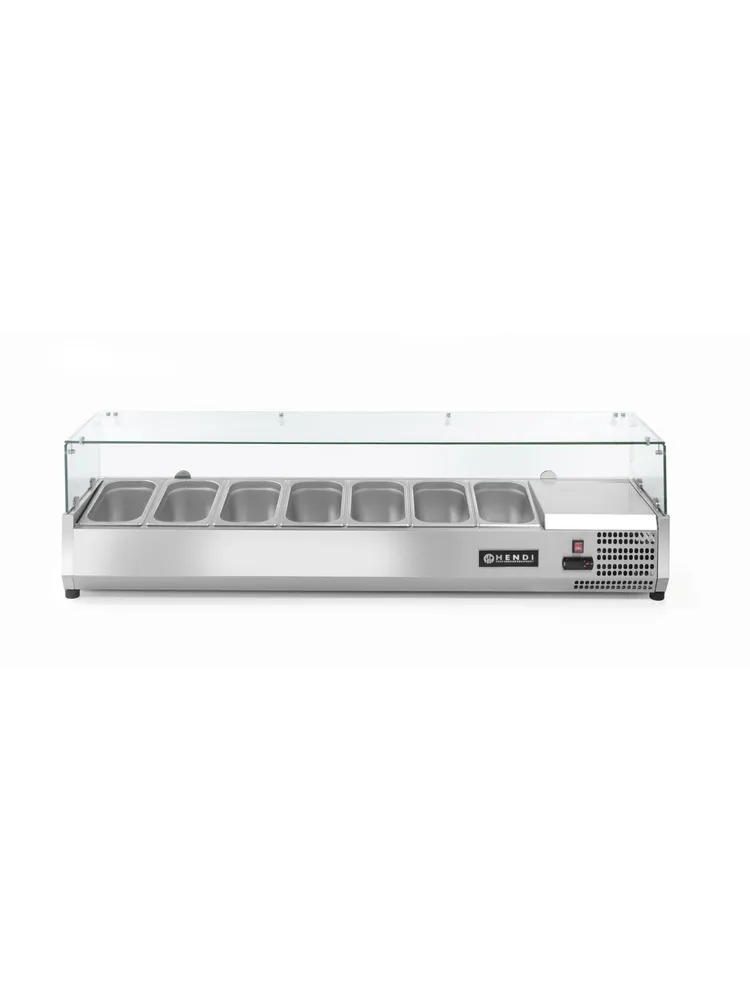 7xGN1/3 Külmlett GN1/3 - kõrgend Arktic 230V/180W, 1605x395x(H)430mm