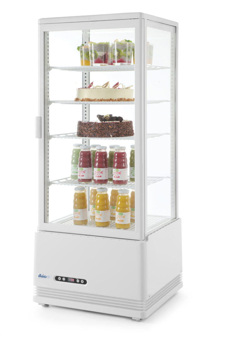 98L Külmutatud ekraanikapp Arktic valge, 230V/210W, 452x406x(H)1116mm