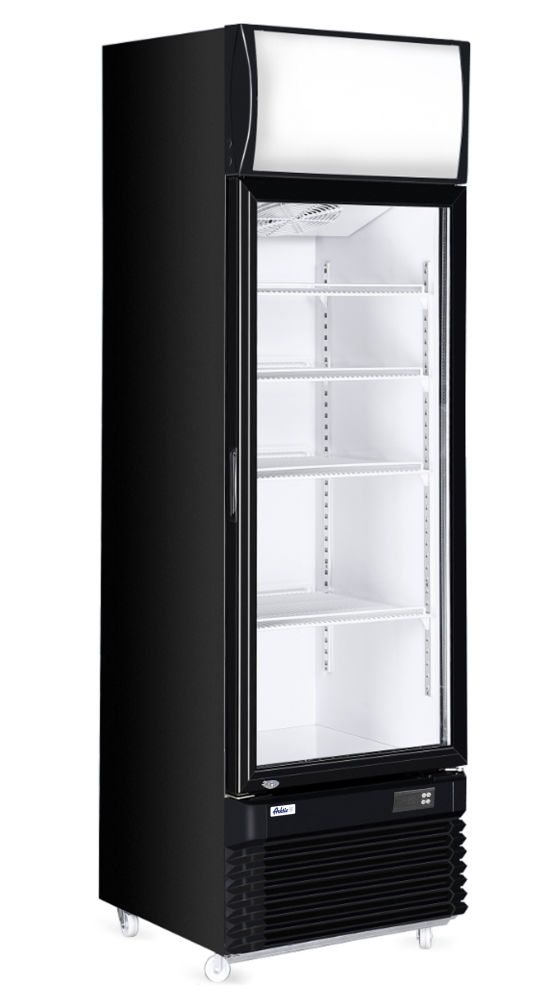313L Ühe klaasuksega külmik Arktic 230V/300W, 620x669x(H)1965mm