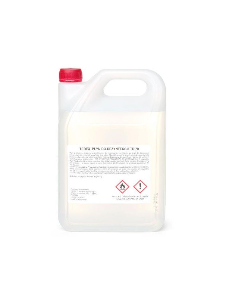 5L desinfitseerimisvedelik TEDEX TD 70