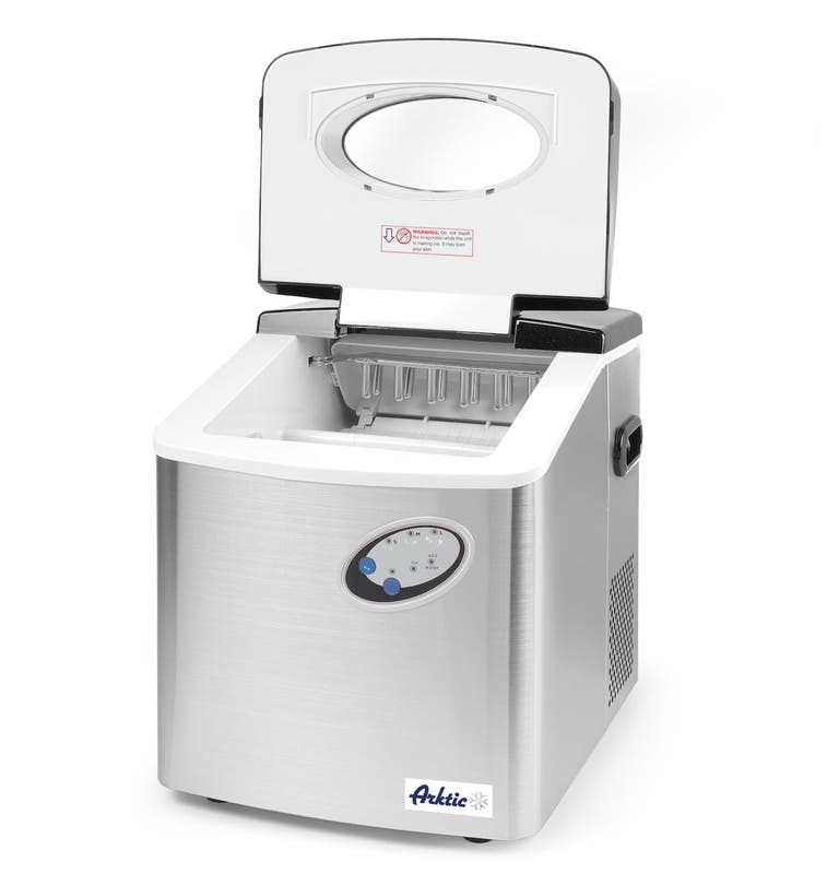 15kg/24h Jäägeneraator jääkuubikute valmistamiseks KitchenLine 15 Arktic 230V/130W, 380x435x(H)431mm