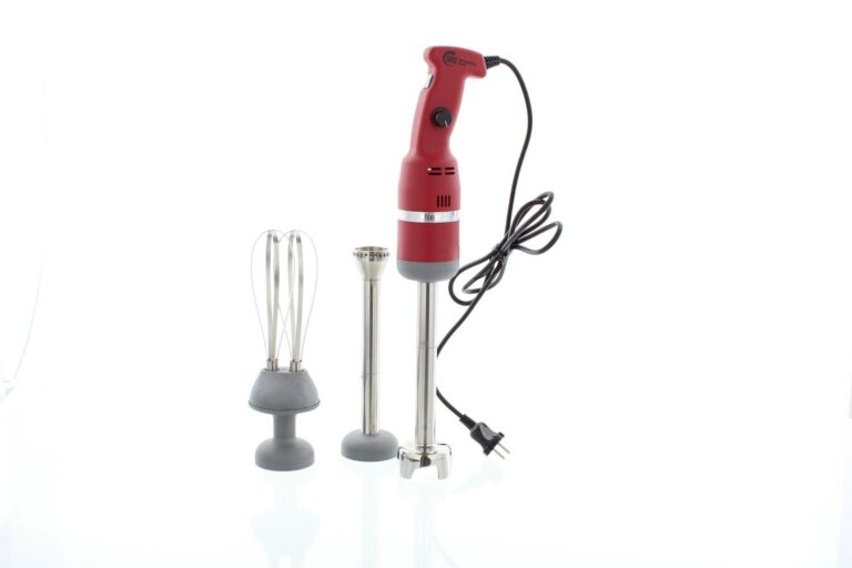 Ø75x285mm Reguleeritava kiirusega saumikser Chef Plus - komplektis otsak Vispel ja homogenisaator tera 230V/250W,