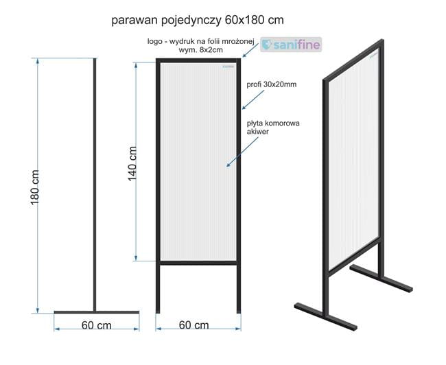 Kaitsesein 120x (h) 180cm