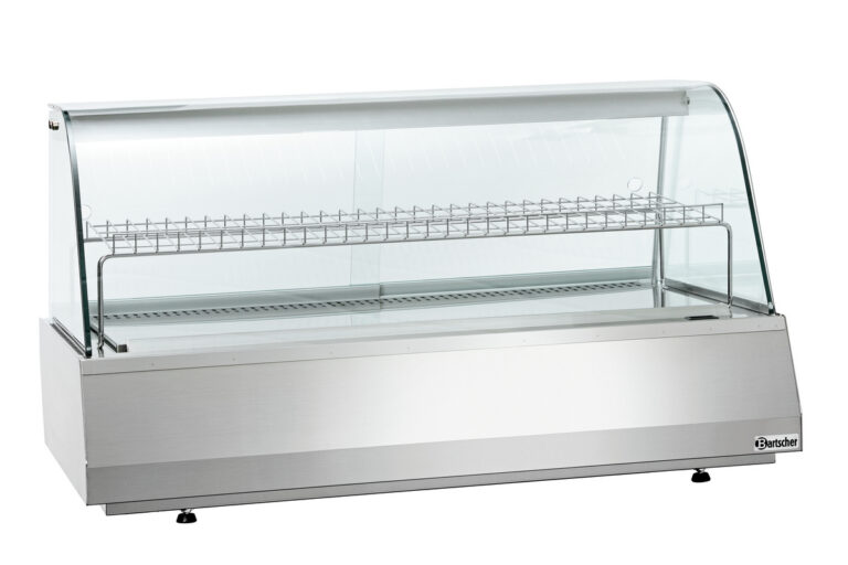 Refr. display 3/1GN curved glass