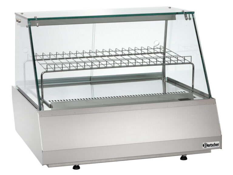Refr. display 2/1 GN straight glass