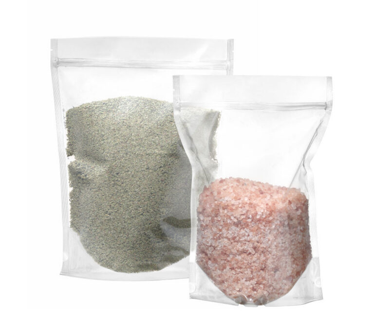 0.75L Pakkimiskotid 100 tk Läbipaistvad püstiseisvad kotid 750 mL 100 tk, 100tk., 160x80x270mm