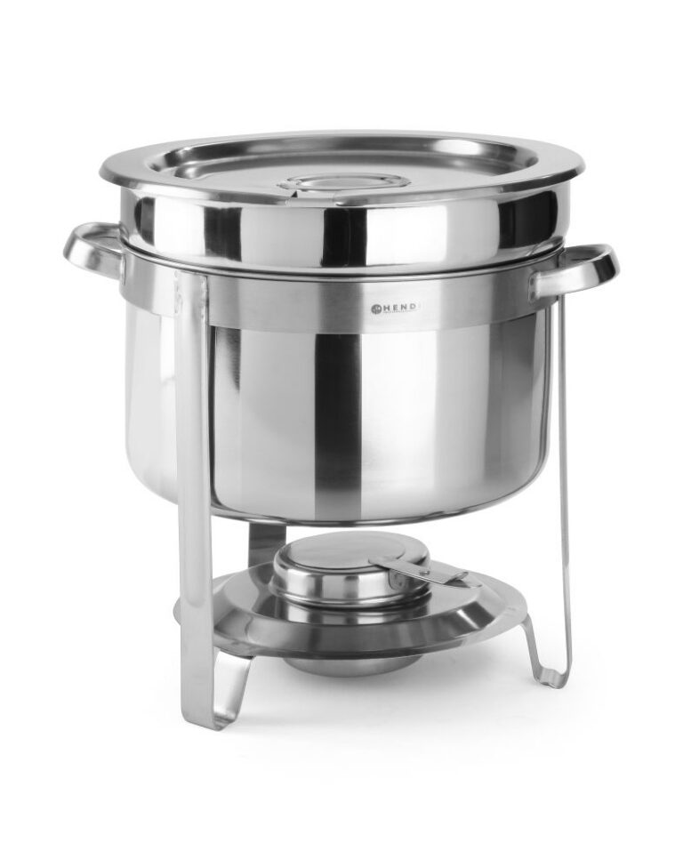 8L Lauapealne marmiit suppide jaoks soojendamine põletuspastaga Ø370x325mm