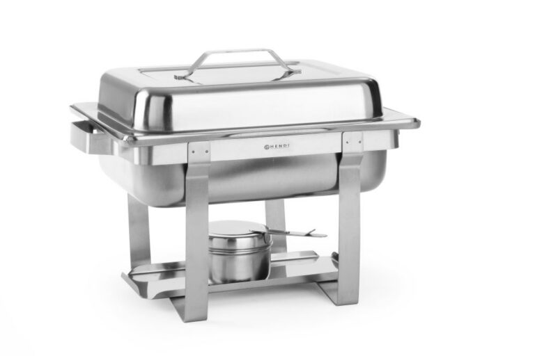 4.5L Lauapealne marmiit GN1/2 - soojendamine põletuspastaga 385x295x310mm