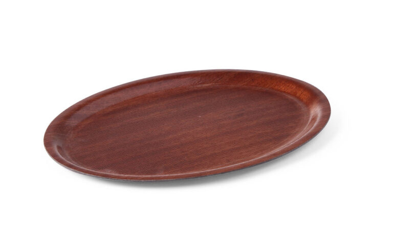 290x21cm Serveerimiskandik lamineeritud libisemiskindel ovaalne