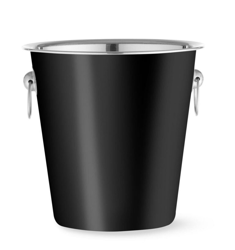 3,3L Šampanjaämber, BarUp, Must, ⌀220x(H)190mm