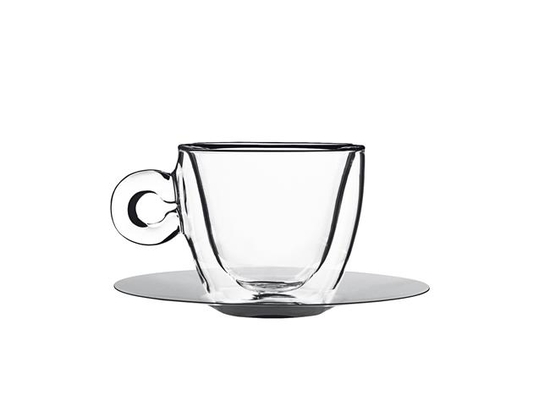 300ml Kaheseinaline tass alustassiga- komplekt 2 tk