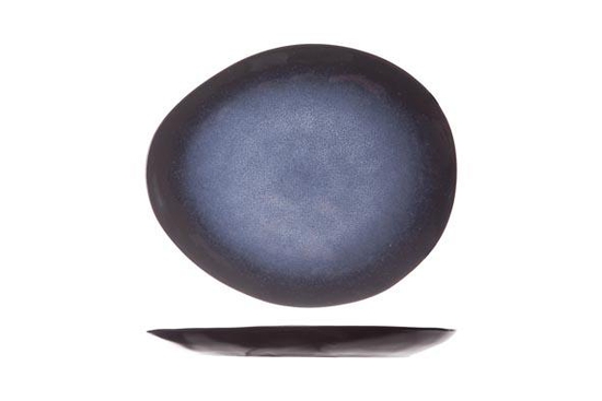 205x175mm Safiirist lame taldrik