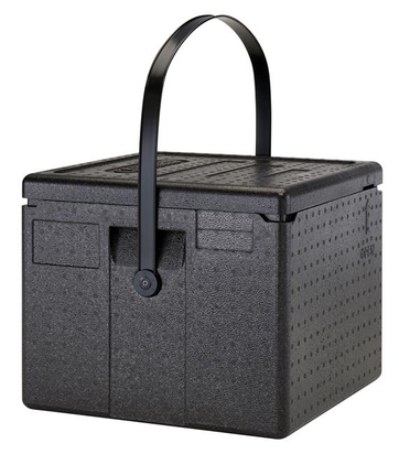 410x410x339mm Soojusisolatsioonkonteiner Cam GoBox® pitsa jaoks, ülemise laadimisega, Cambro,
