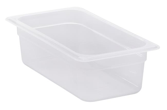 GN1/3 | 100mm | 3.6L Läbipaistvast polüpropüleenist konteiner Cambro, 325x176mm