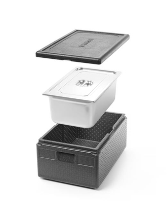 EPP GN1/1 234mm from the container GN1/1 200mm and a Kaas with a silicone seal