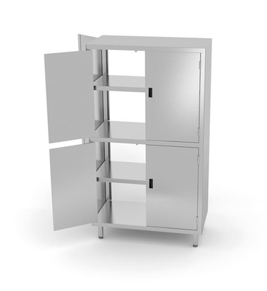 Vaheseina ja hingedega ustegaLäbipääsukapp - keevitatud Mõõtmed 800x500x1800mm