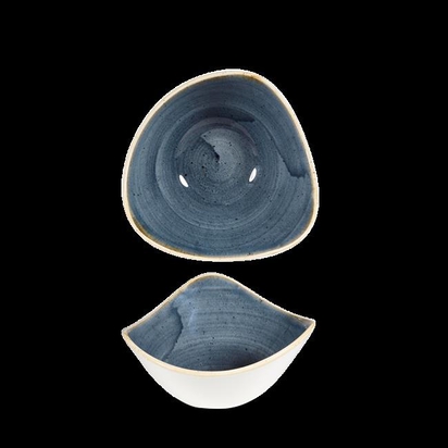 185mm Stonecast Blueberry kolmnurkne kauss