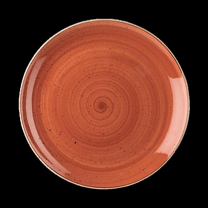 217mm Stonecast Orange kupeetaldrik