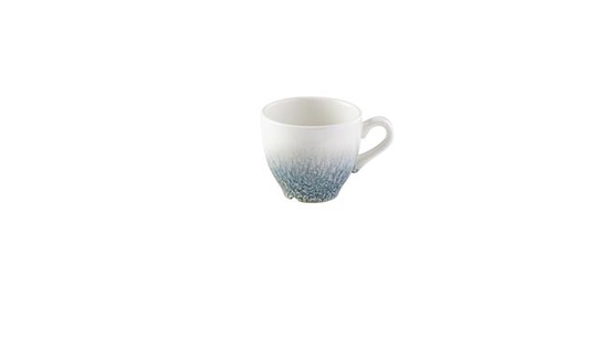 0.1L Raku Topaz Blue espressotass
