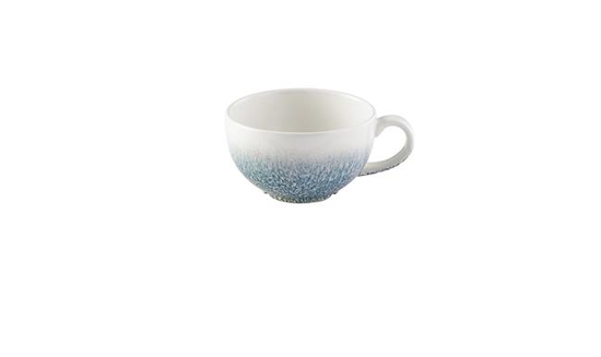 227ml Raku Topaz Blue cappuccino tass