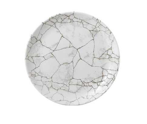 217mm Studio Prints Kintsugi Agate Grey kupeetaldrik