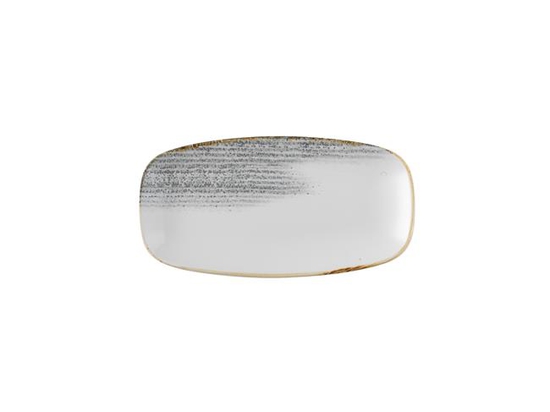 298x153mm Accents Jasper Grey kokkade piklik taldrik