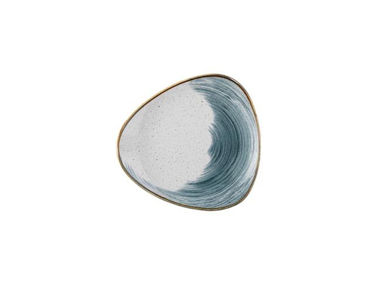 229mm Stonecast Accents Blueberry kolmnurkne taldrik