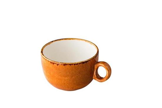 350ml Virnastatav Jersey latte kohvitass oranz