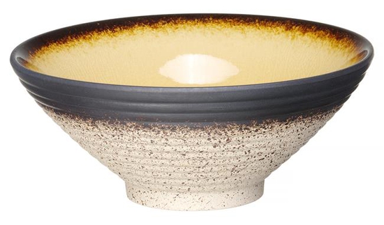 225x90mm Topaz conical bowl