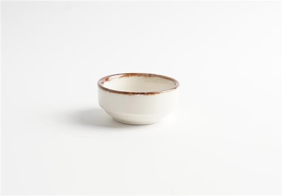 80mm Vanilla stackable bowl